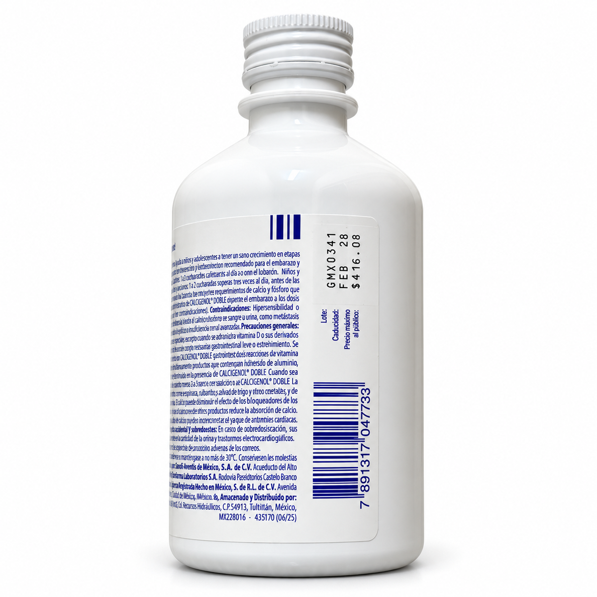 Calcigenol Doble Suspensión 340 ml