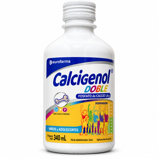Calcigenol Doble Suspensión 340 ml