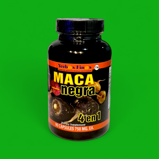 Maca Negra 4 en 1 – Bienestar Natural 60 Cápsulas