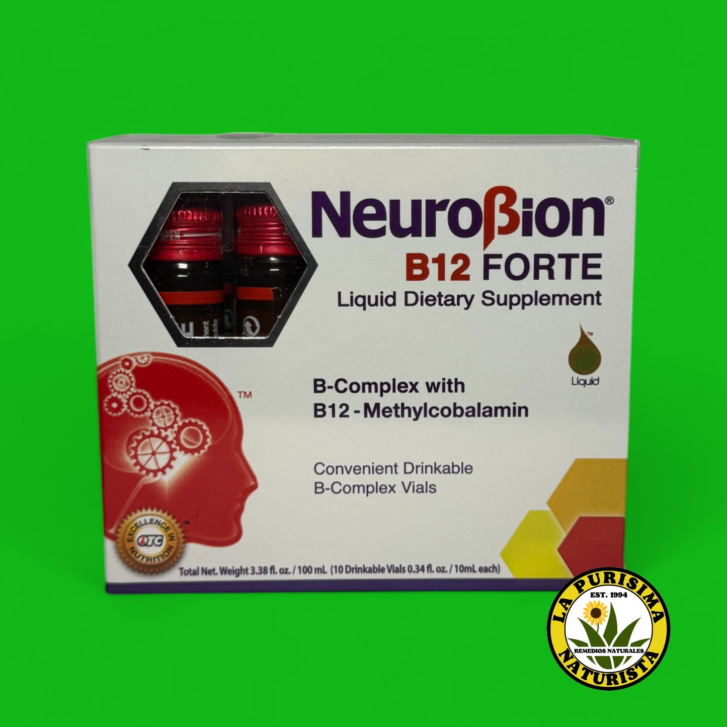 NEU - RO BION B12 FOR+TE 10 VIALES BEBIBLES