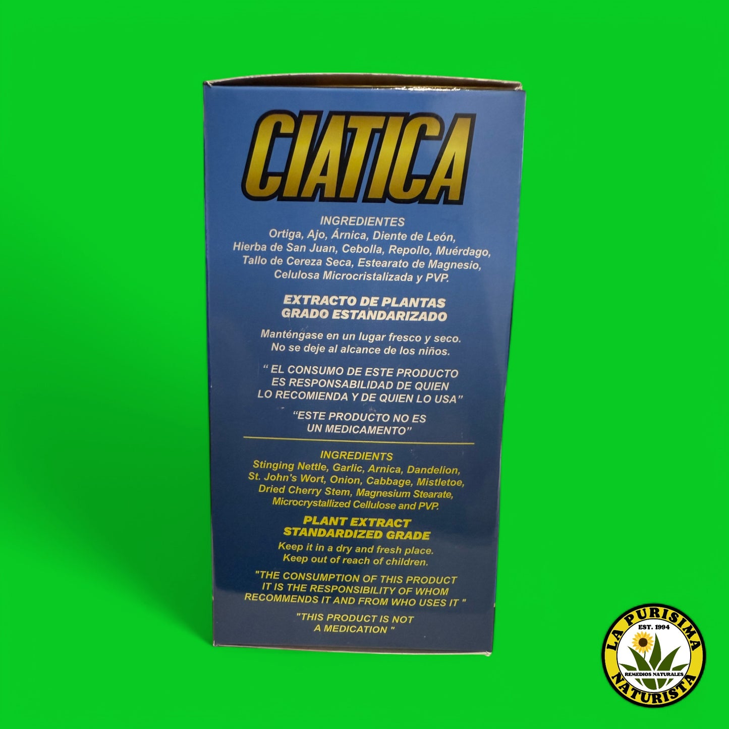 CIATICA NERVIO CIATICO PLUS CAJA CON 60 CAPLETAS 1 GR