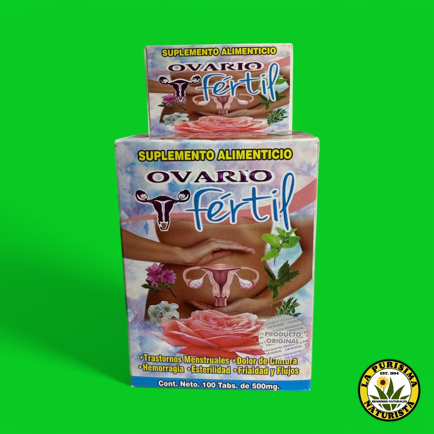 OVARIO FERTIL 100 TABLETAS