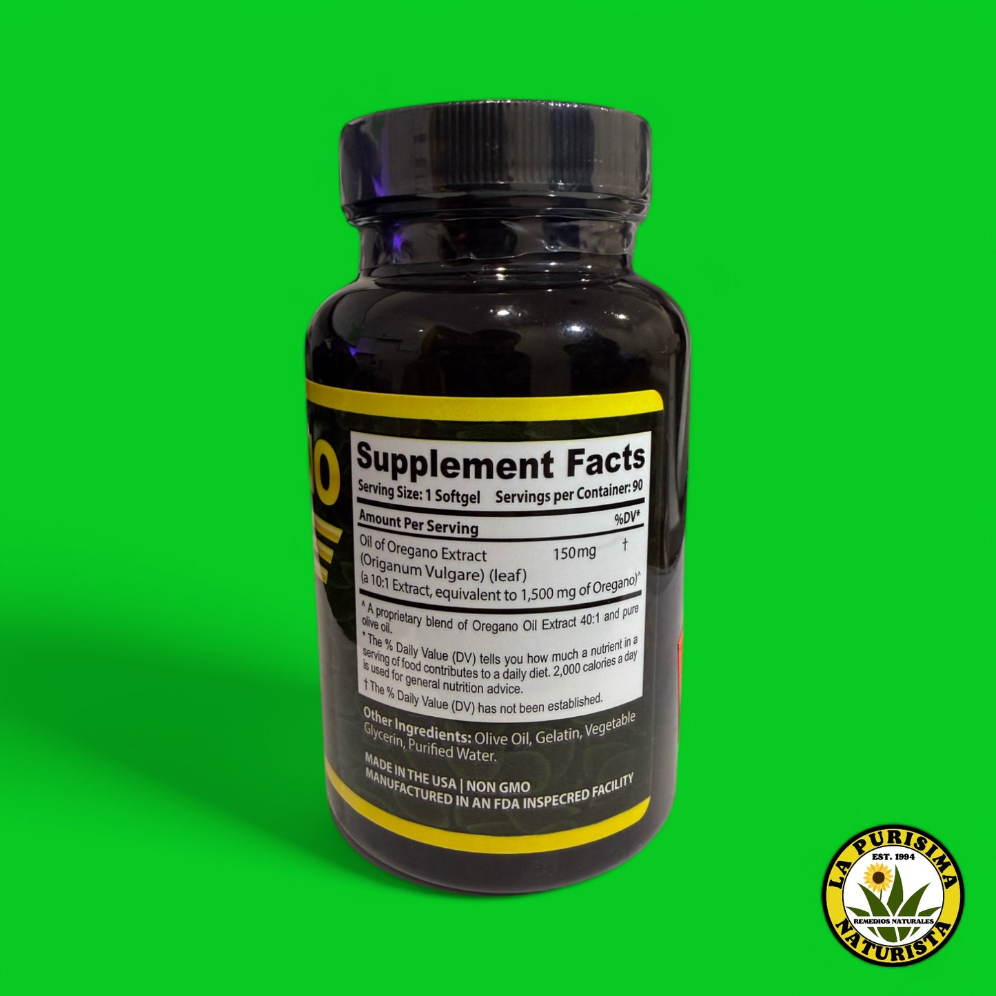 OREGANO OIL 90 SOFTGELS