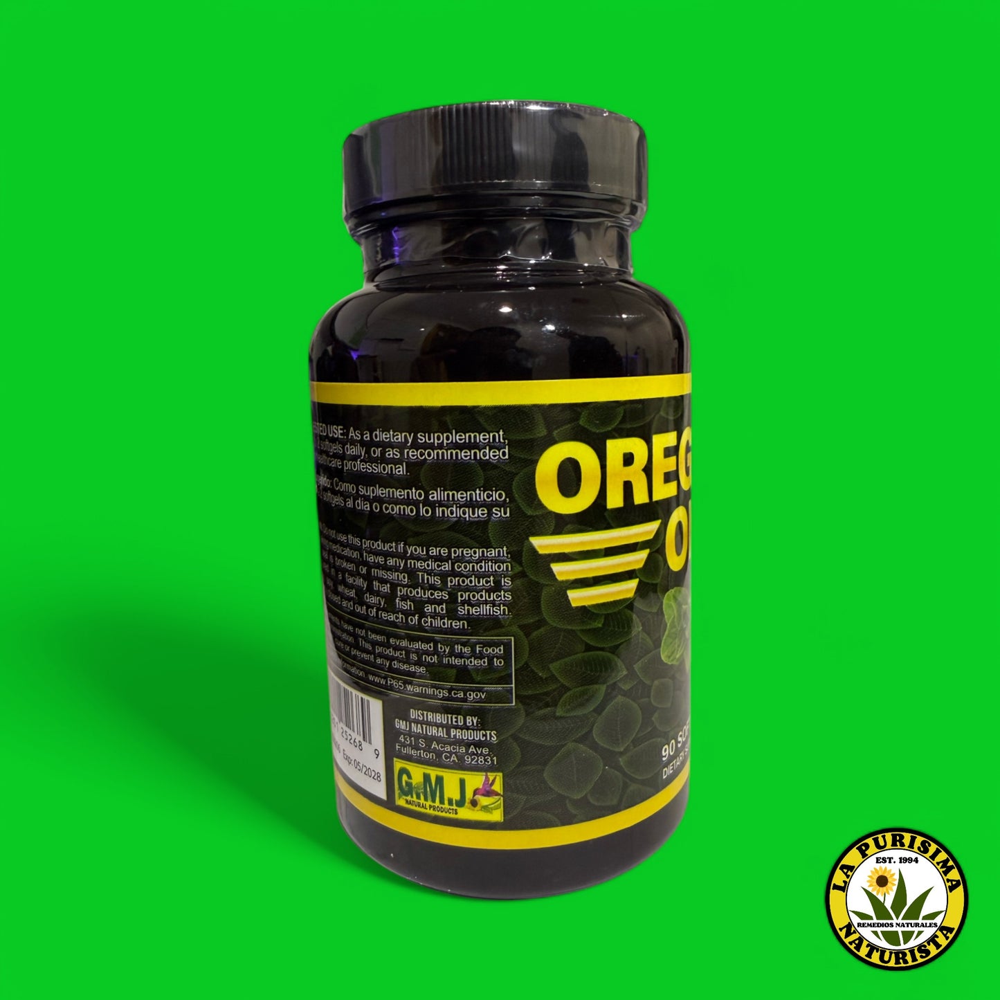 OREGANO OIL 90 SOFTGELS