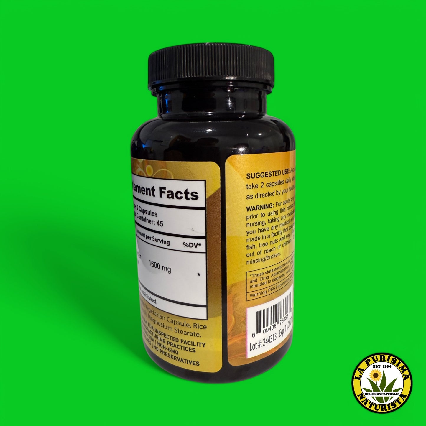 CHANCA PIEDRA 90 CAPSULES (Piedras en los riñones)