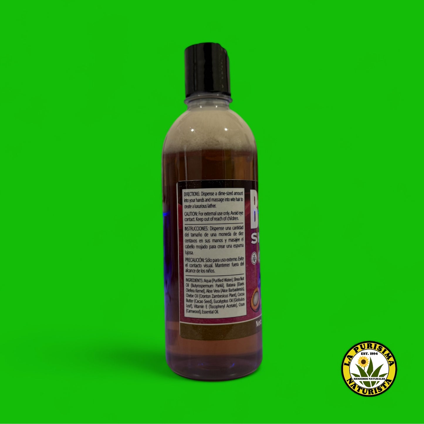 BATANA SHAMPOO FOR ALL HAIR TYPES 16.9 FL OZ (500 ML)