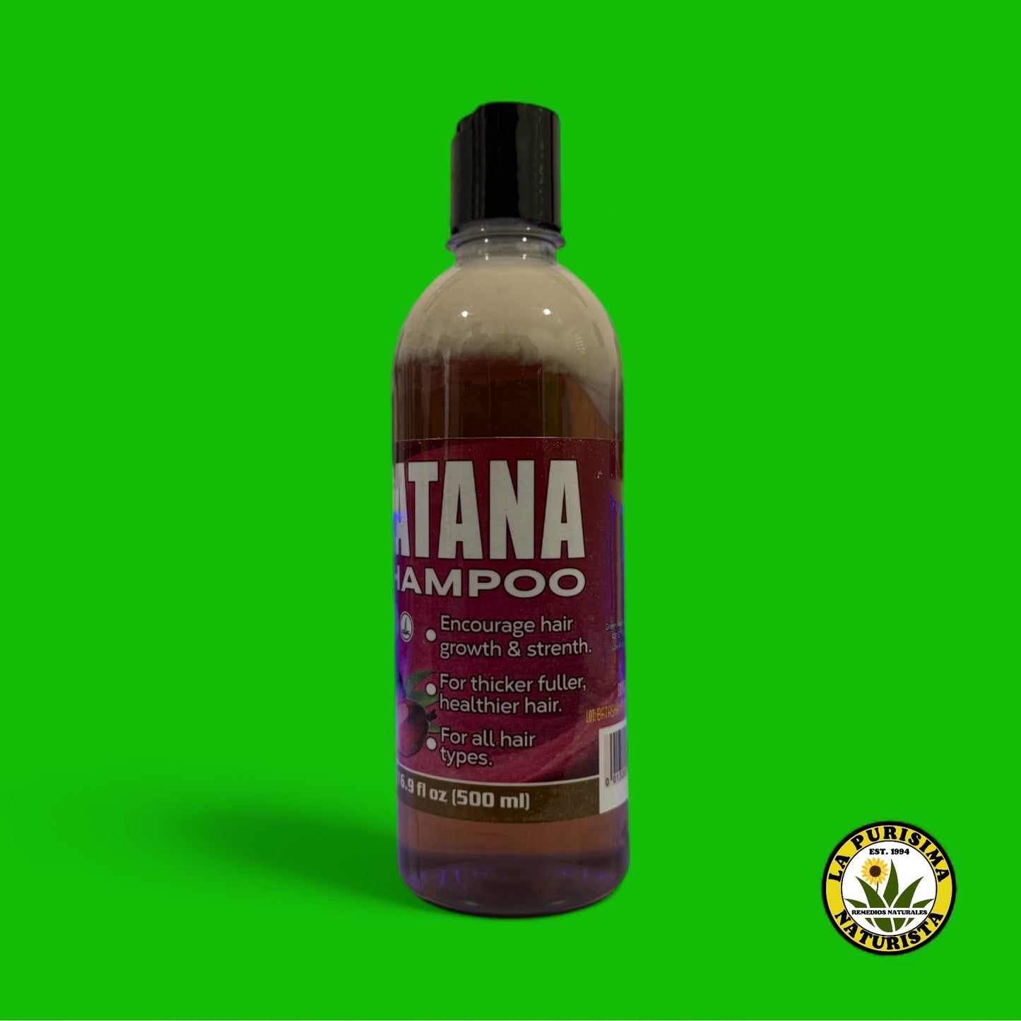 BATANA SHAMPOO FOR ALL HAIR TYPES 16.9 FL OZ (500 ML)