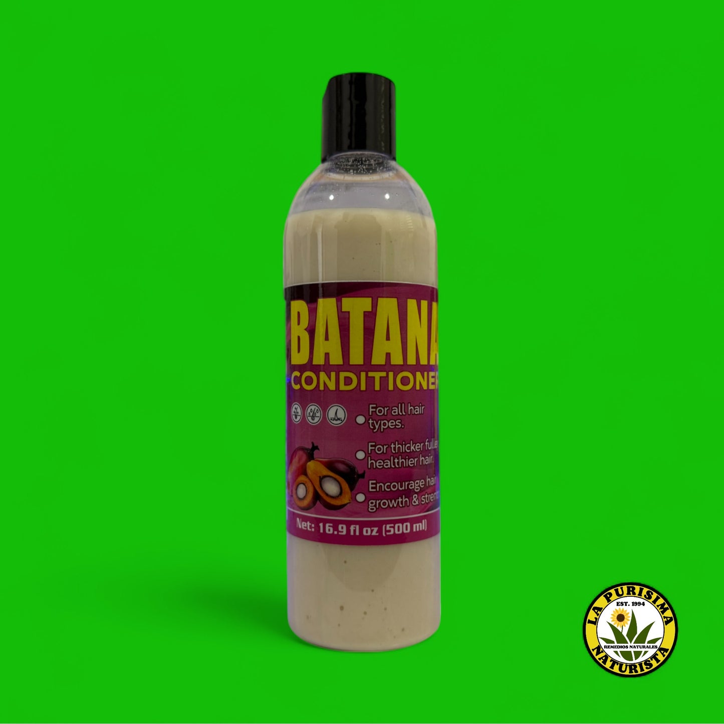 BATANA CONDITIONER FOR ALL HAIR TYPES 16.9 FL OZ (500 ML)