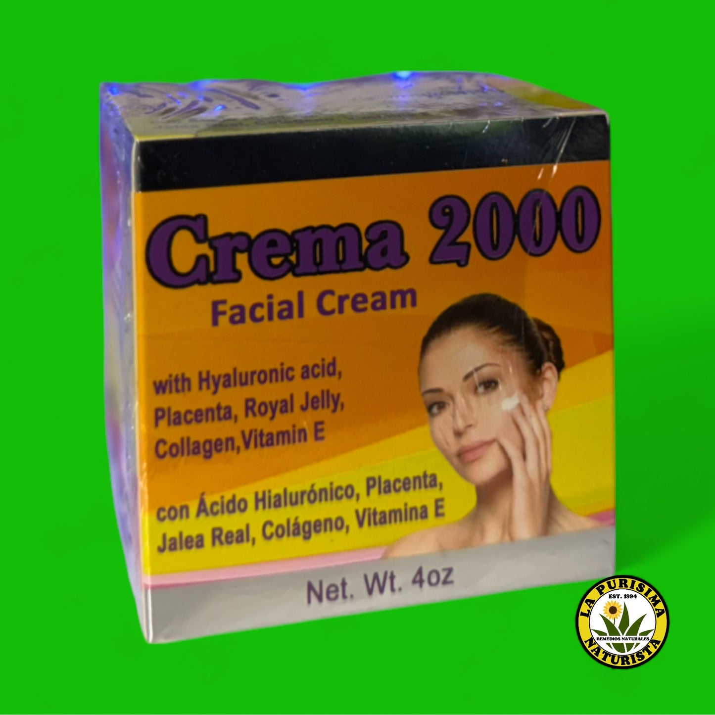 Crema Facial 2000 Hidratante 4 oz