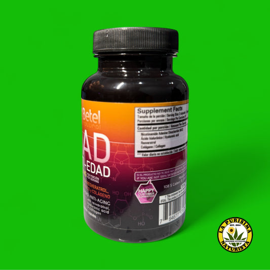 NAD ANTI-EDAD 450 MG CON 90 CAPSULAS