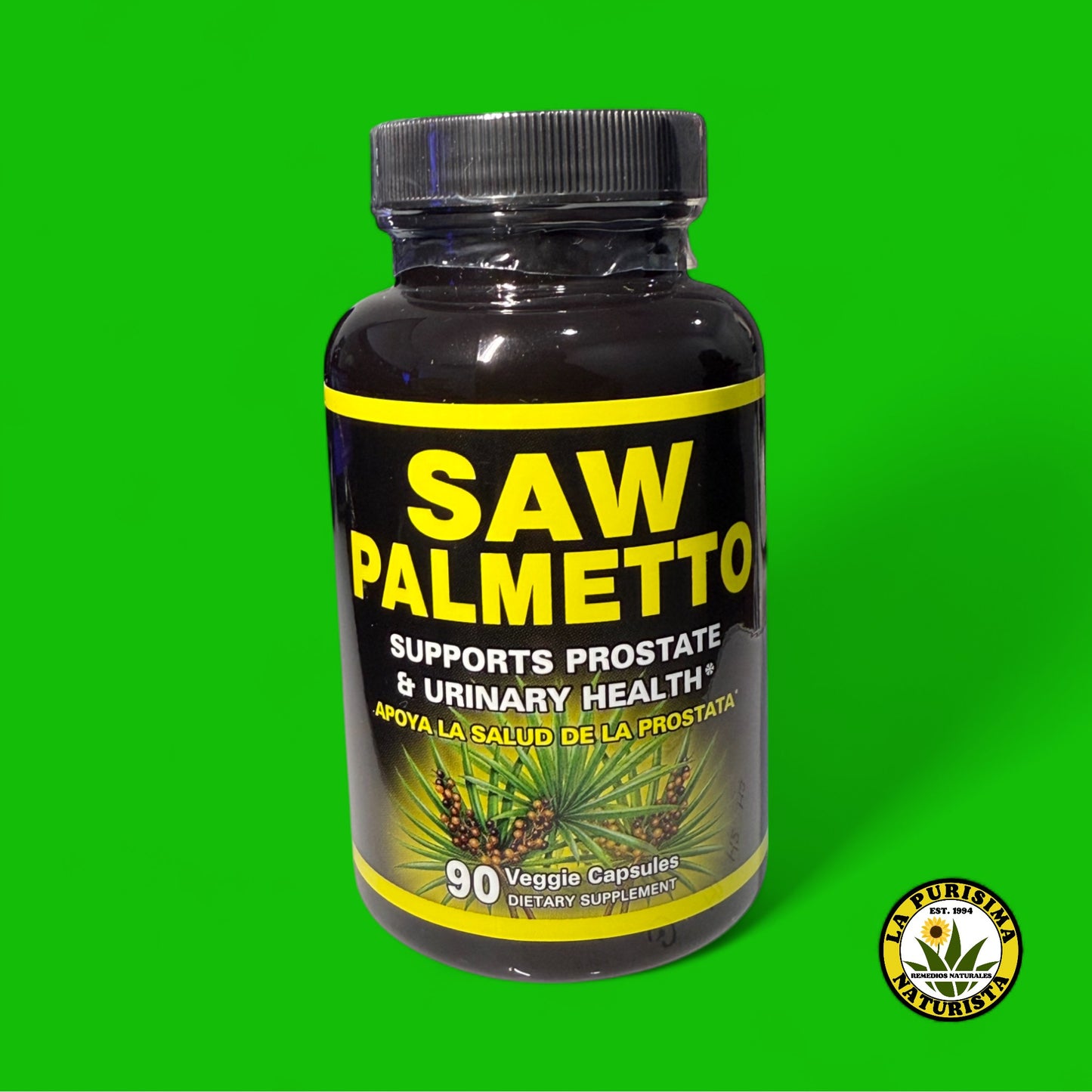 SAW PALMETO (APOYA LA SALUD DE LA PROSTATA) 90 VEGGIE CAPS