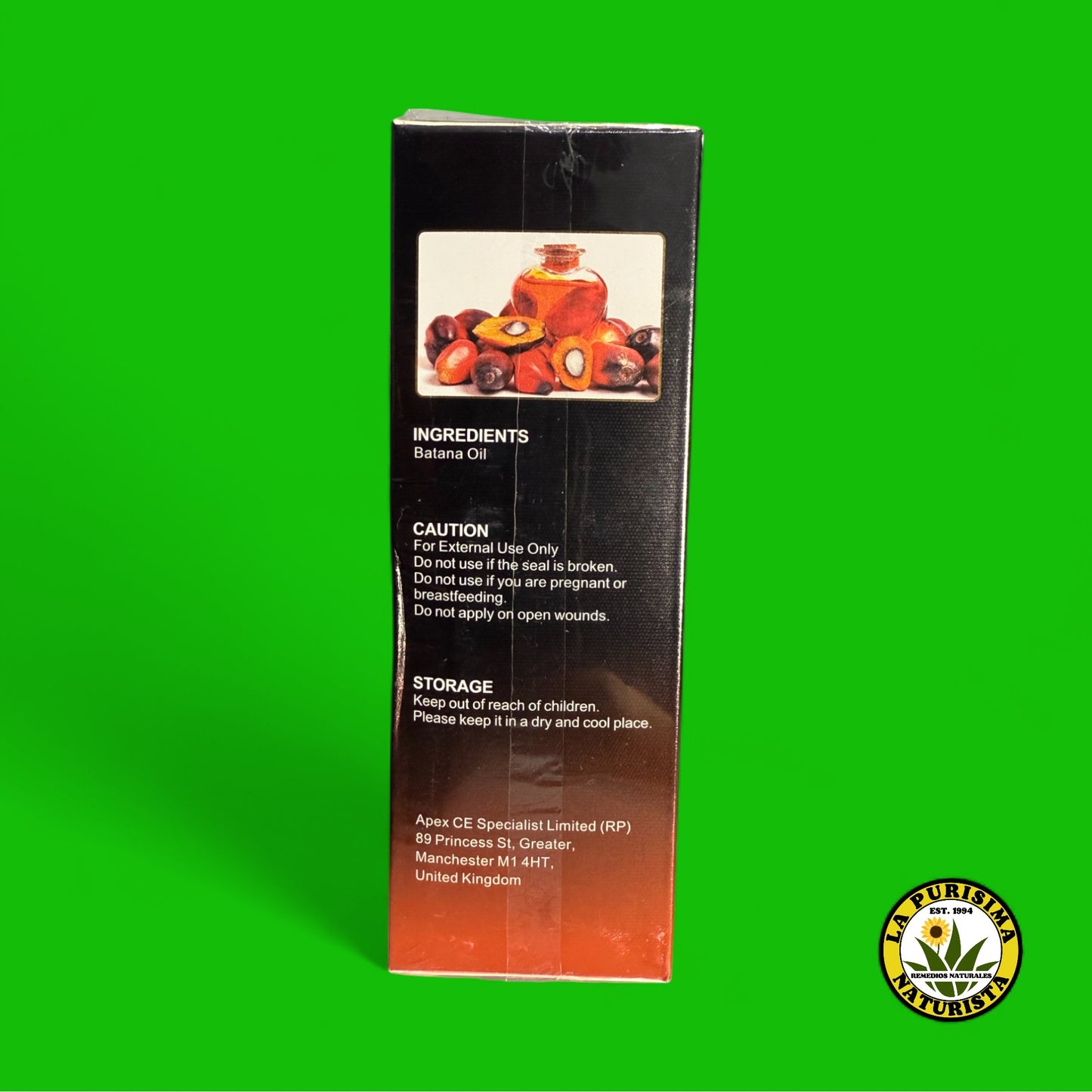 THE MIRACLE OIL BATANA OIL (NATURAL ORGANIC) 60ML 2.02 FL.OZ