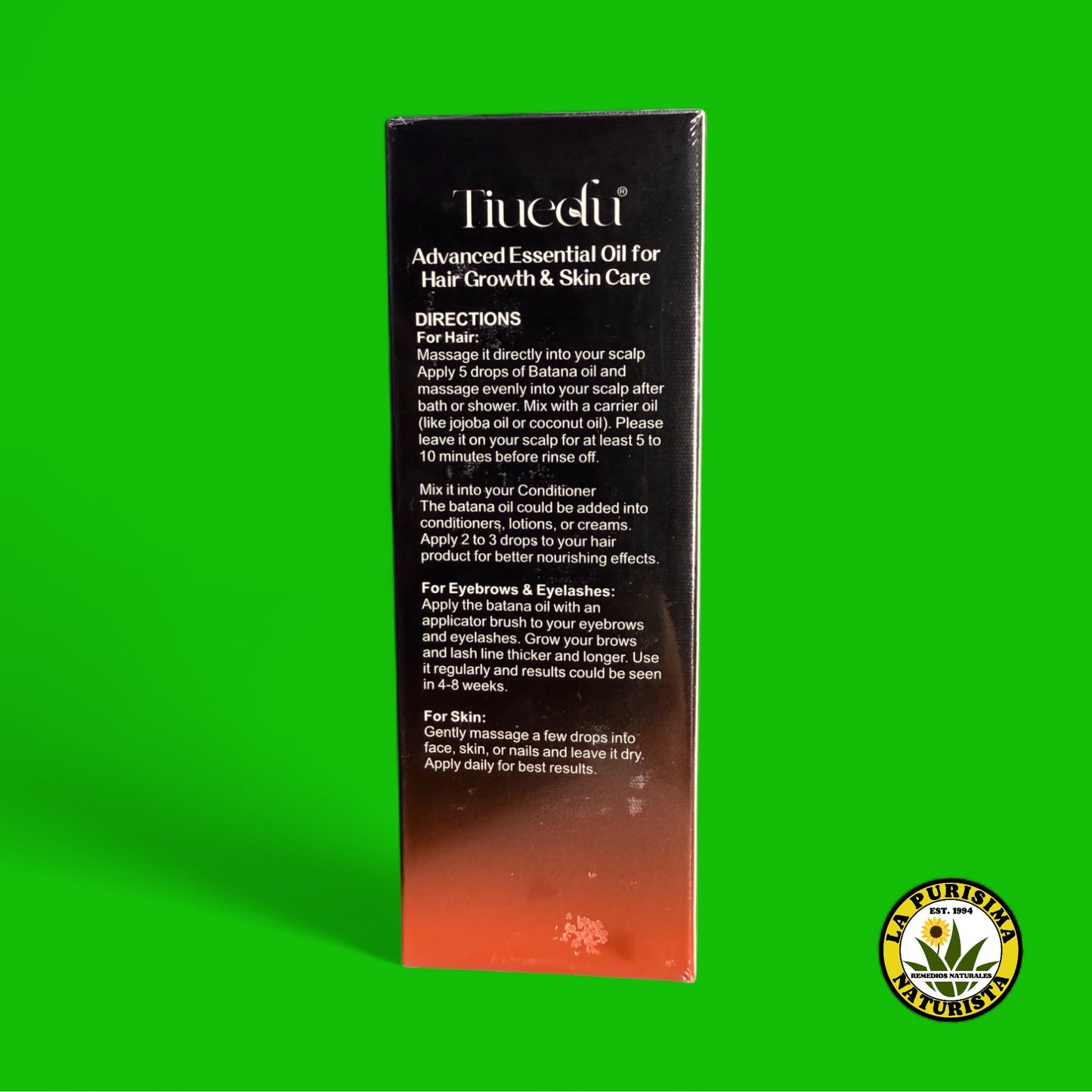 THE MIRACLE OIL BATANA OIL (NATURAL ORGANIC) 60ML 2.02 FL.OZ