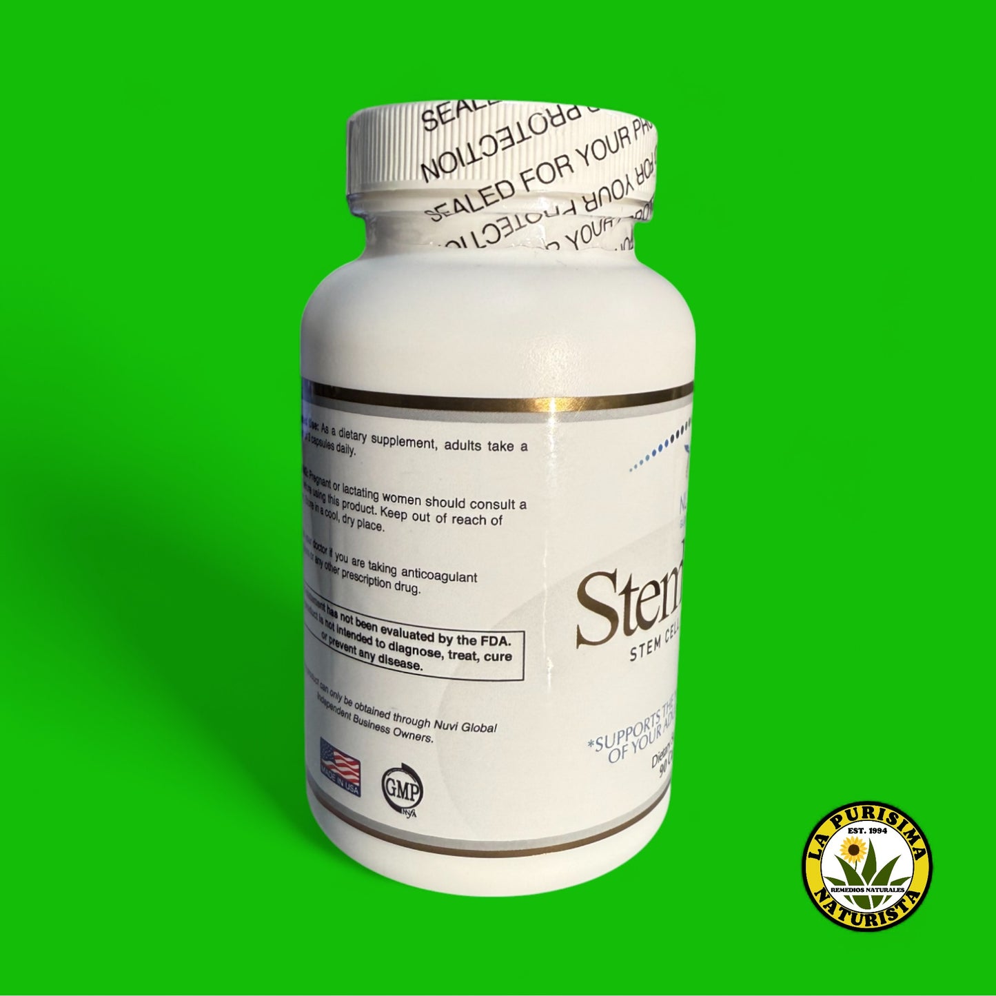 STEMFORTE STEM CELL NUTRITION ADULT STEM CELLS 90 CAPSULES