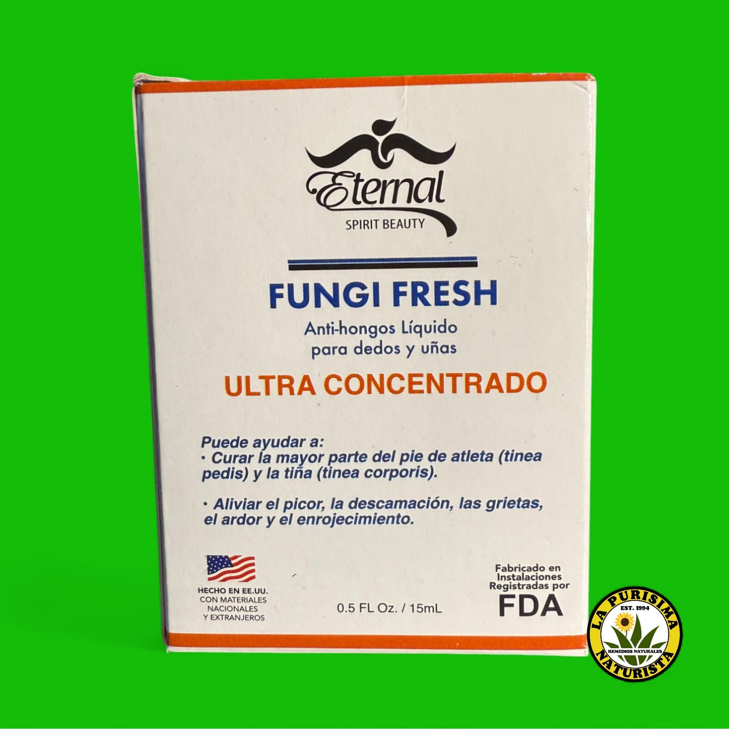 FUNGI FRESH ANTI-HONGOS LIQUIDO PARA DEDOS Y UÑAS 0.5 FL OZ / 15 ML