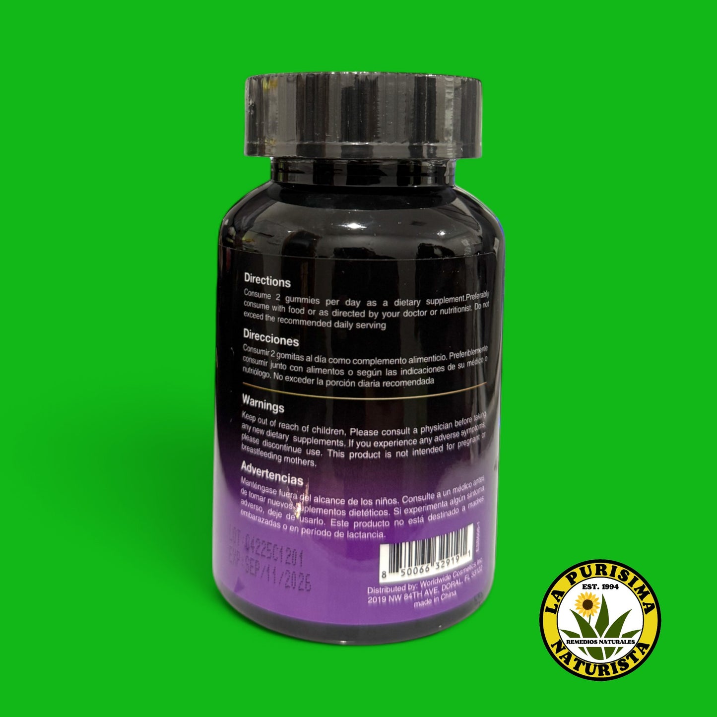ASHWAGANDHA & VITMIN D2 60 GUMMIES
