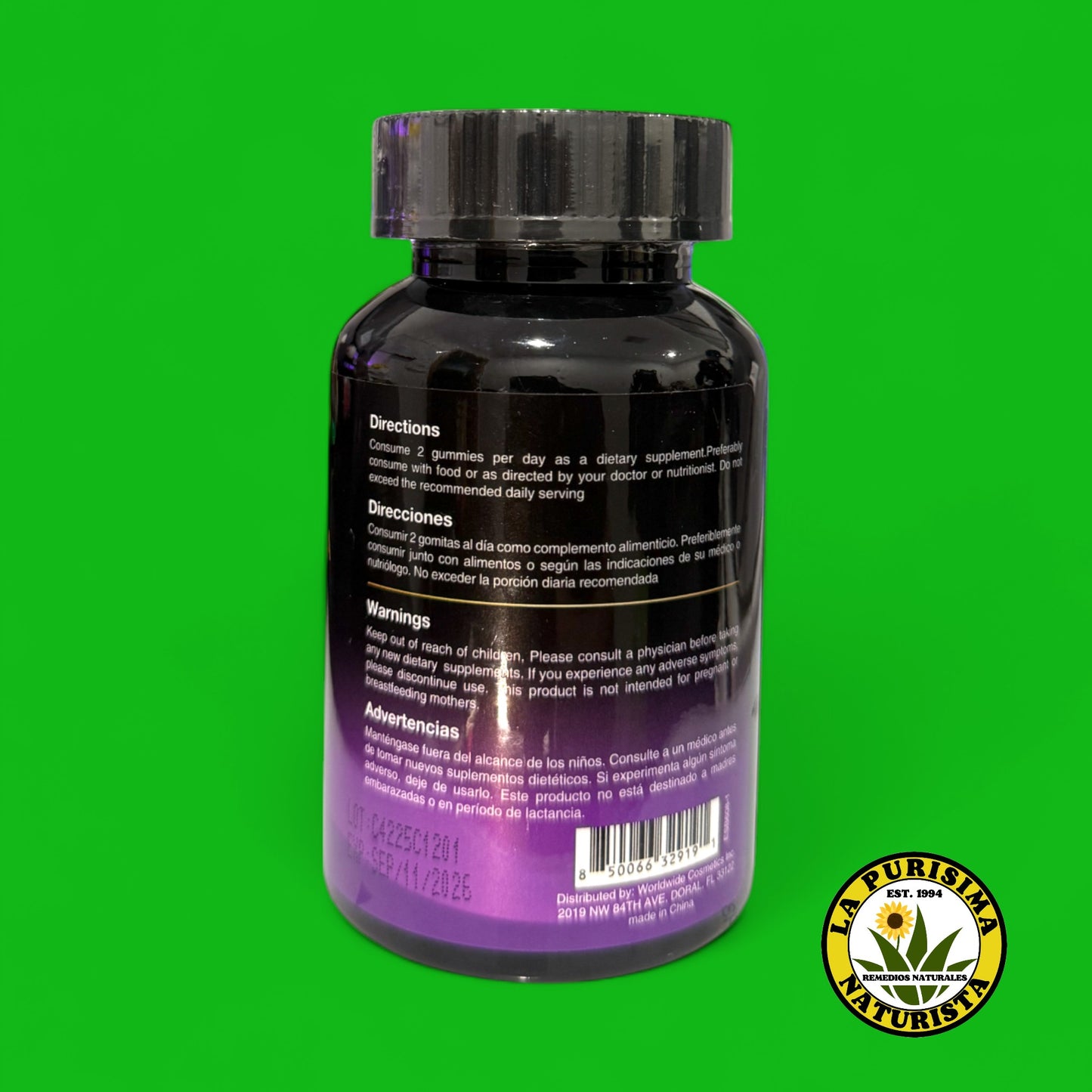 ASHWAGANDHA & VITMIN D2 60 GUMMIES