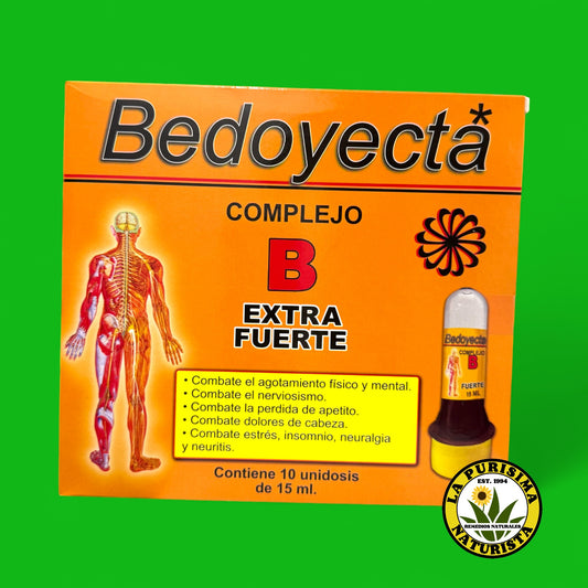 BEDOYECTA COMPLEJO B EXTRA FUERTE 10 UNIDOSIS