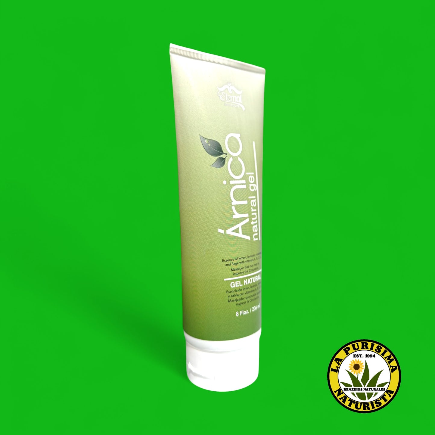 Gel de Árnica Natural 8 oz