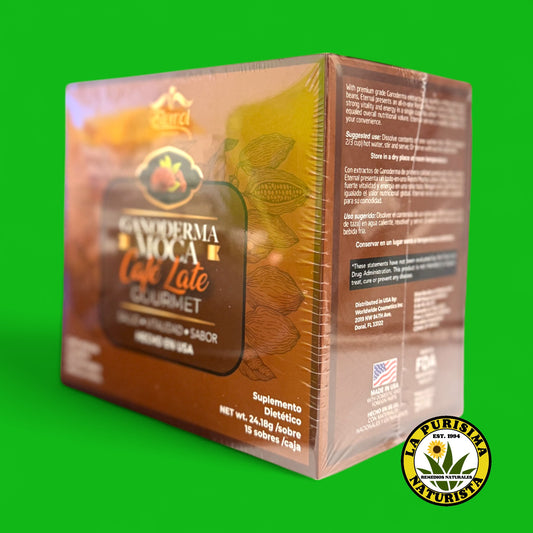 GANODERMA MOCA CAFE LATE GOURMET CAJA 15 SOBRES