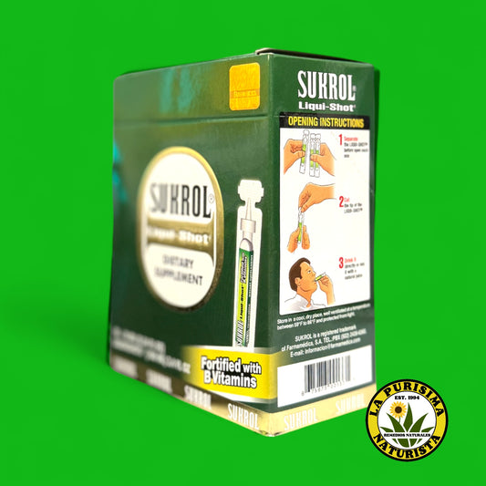 Sukrol Liquid Shots 10 Frascos 10 ml