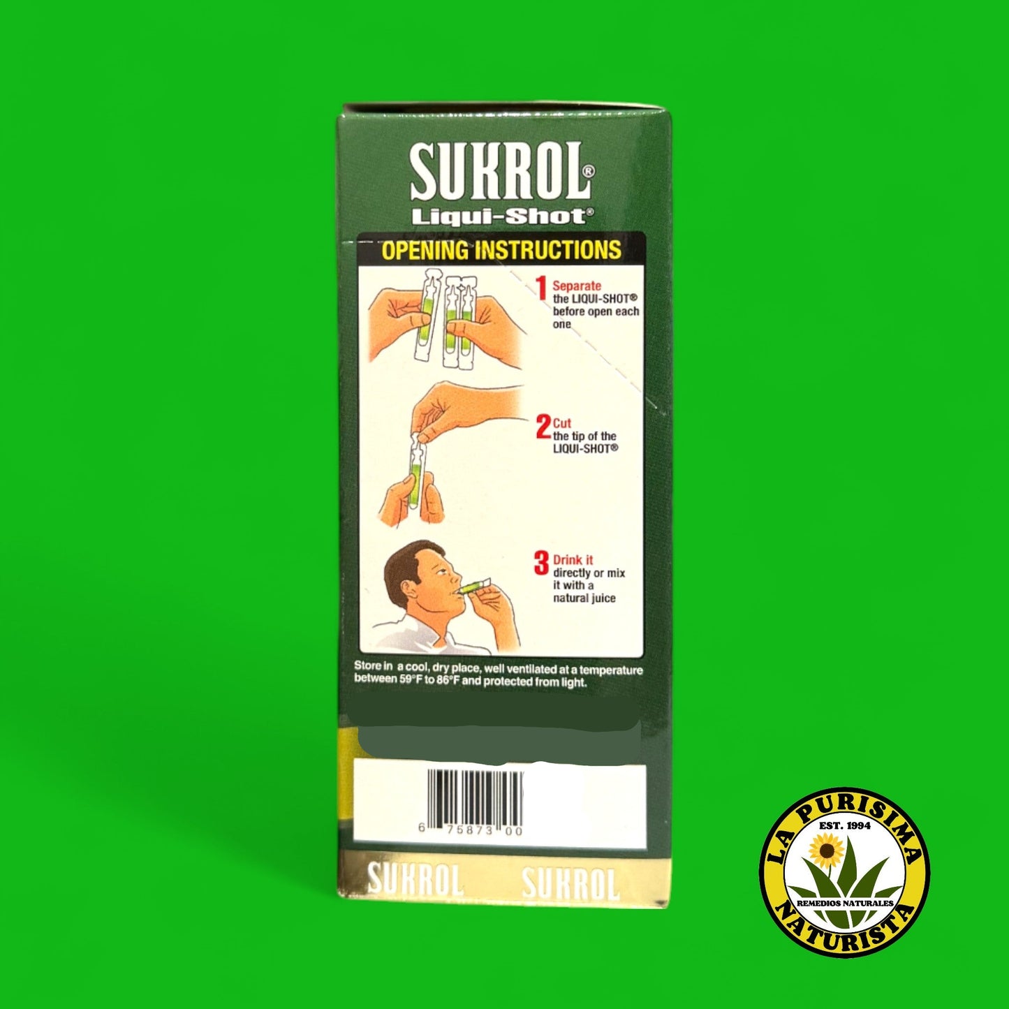 SUKROL 10 LIQUID-SHOTS 10ML