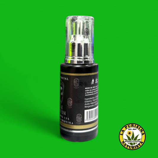 SUERO FACIAL DON BARBON MINOXIDIL 15% BERGAMOTA + BIOTINA 40 ML