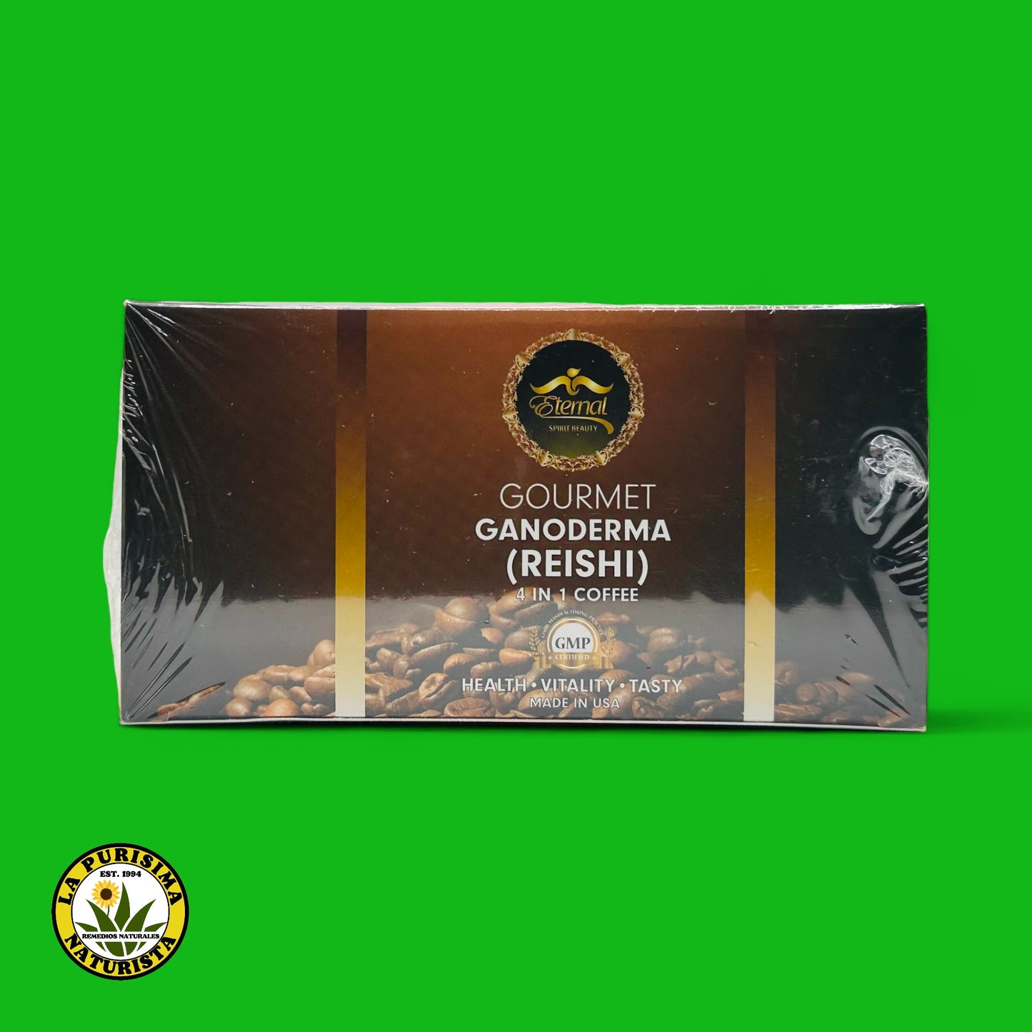 CAFE GOURMET GANO DERMA 4 EN 1 CAJA CON 15 SOBRES
