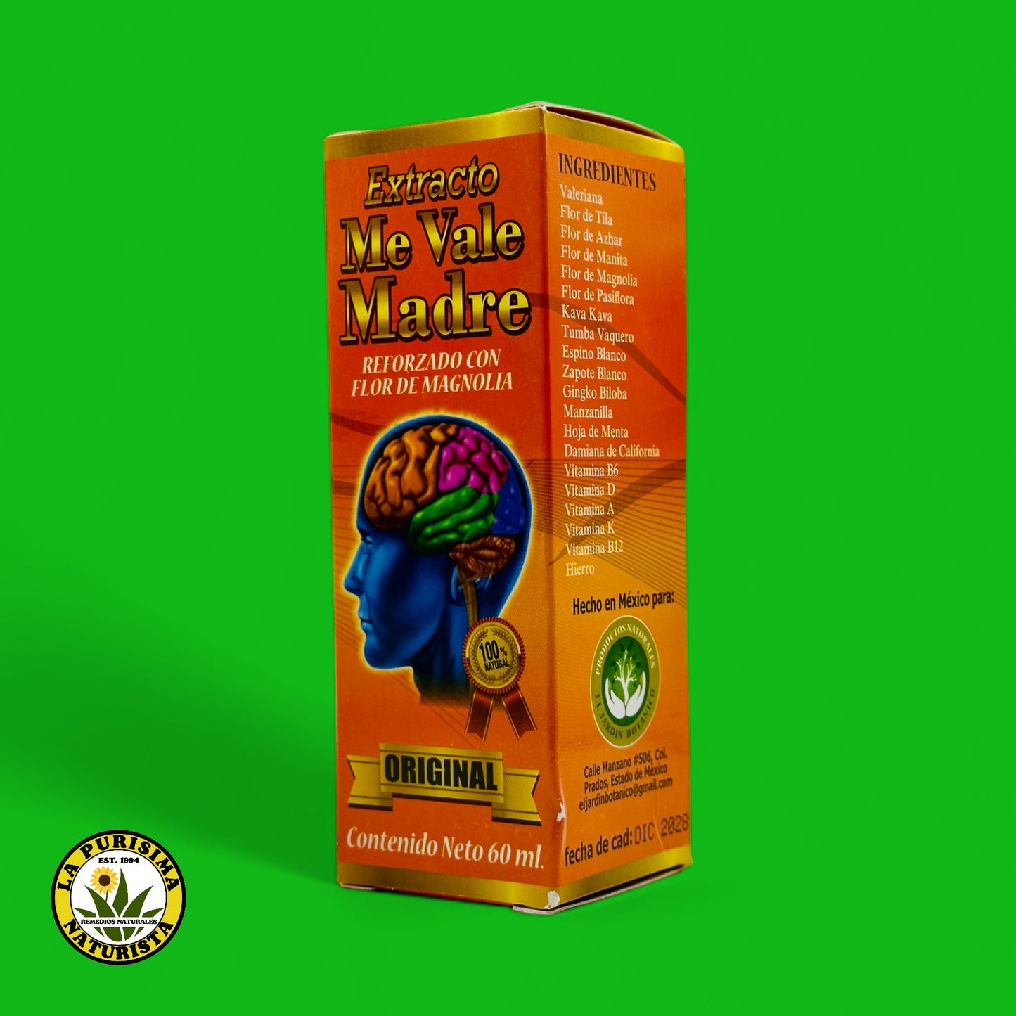 Extracto Herbal Relajante con Magnolia 60 ml