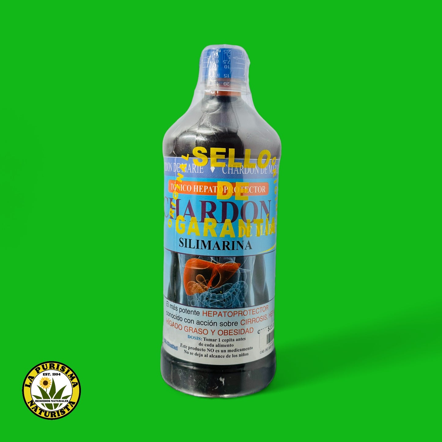 Tónico Herbal con Cardo Mariano 1 Litro