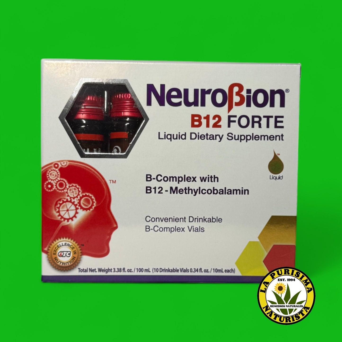 NEU - RO BION B12 FOR+TE 10 VIALES BEBIBLES