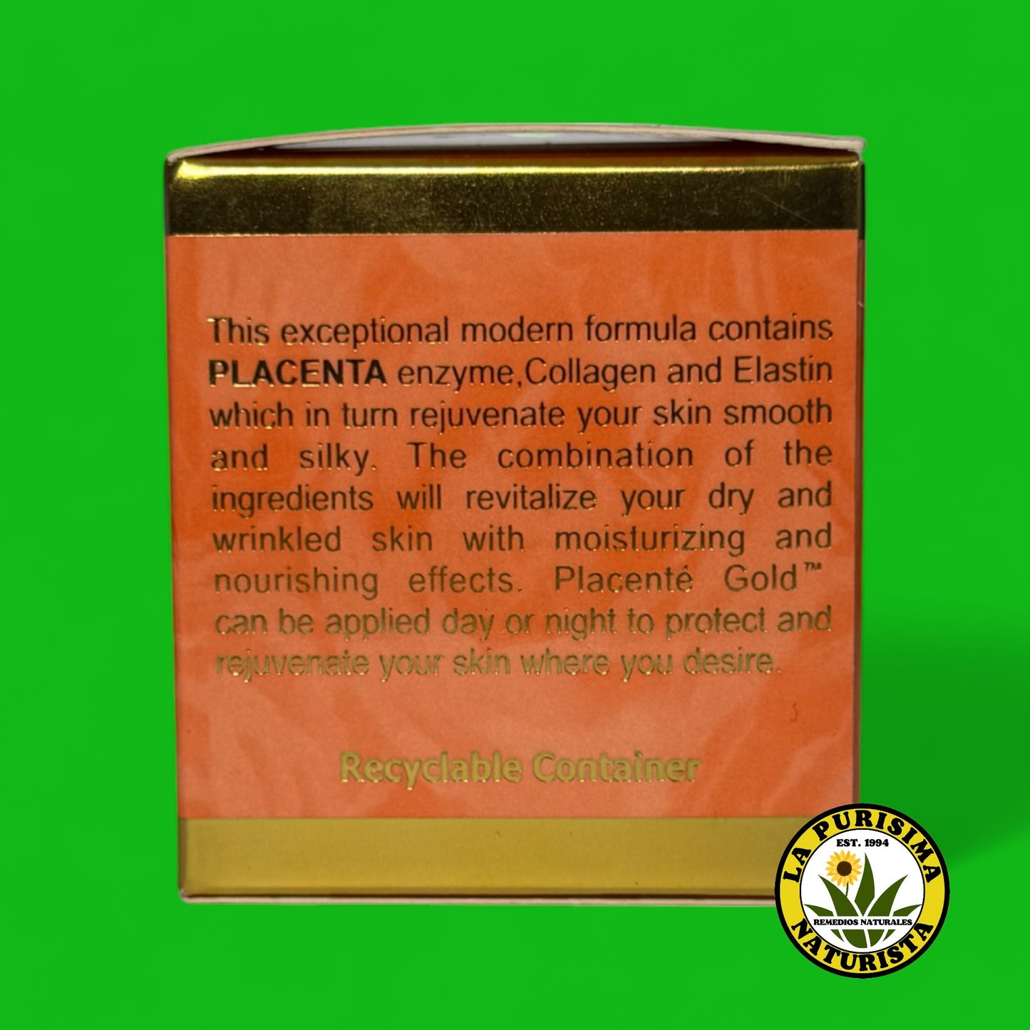 PLA-CENTE GOLD MOISTURE CREAM 2oz (60grm)