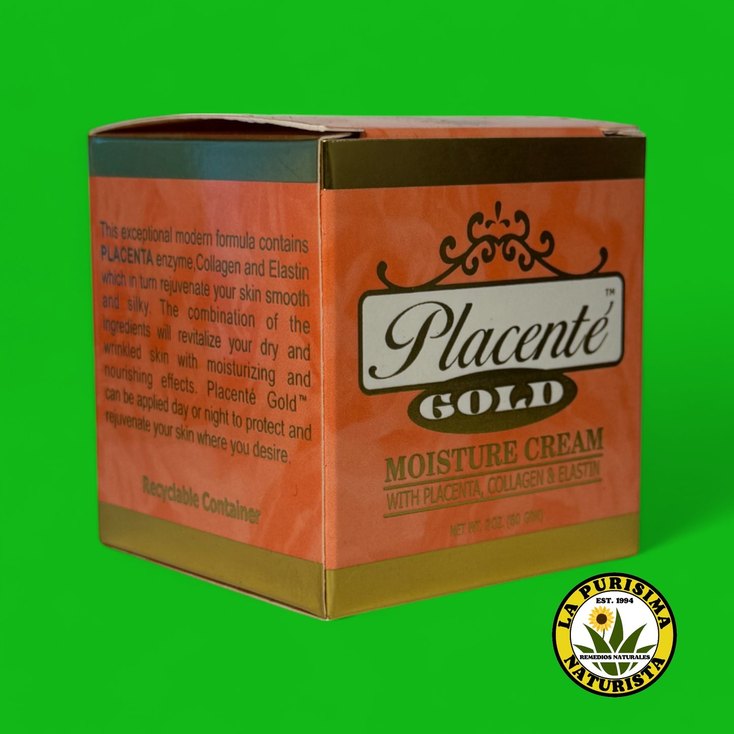 PLA-CENTE GOLD MOISTURE CREAM 2oz (60grm)