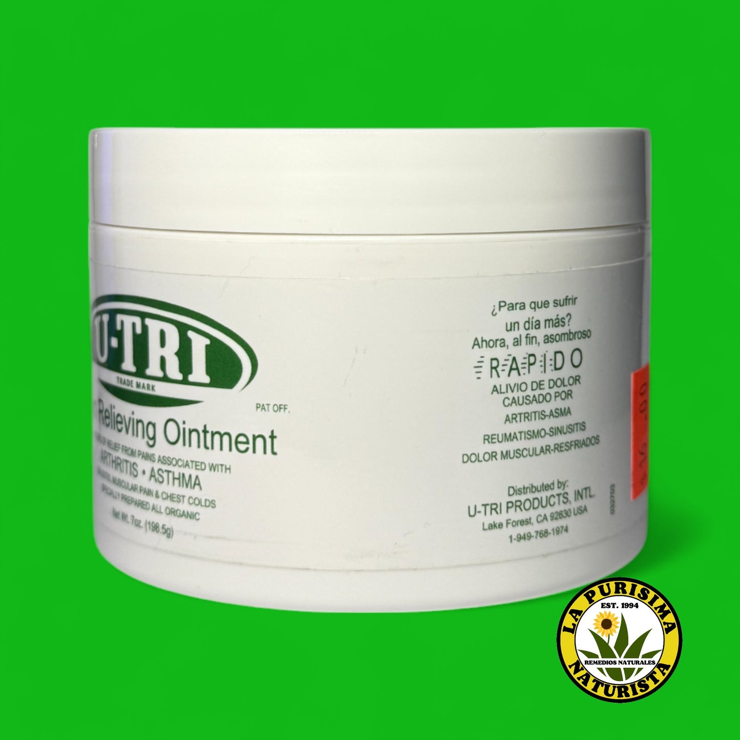 U-TR I POMADA 7 OZ.