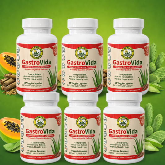 GastroVida Fórmula Herbal para Bienestar Digestivo – 60 Veggie Caps