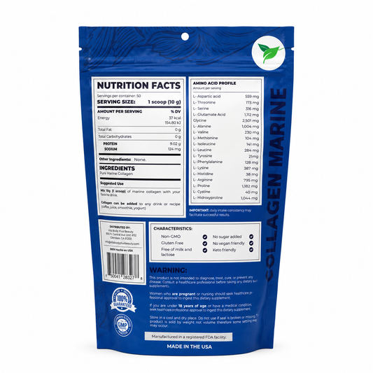 Marine Collagen Powder 500g – Beauty & Wellness Support