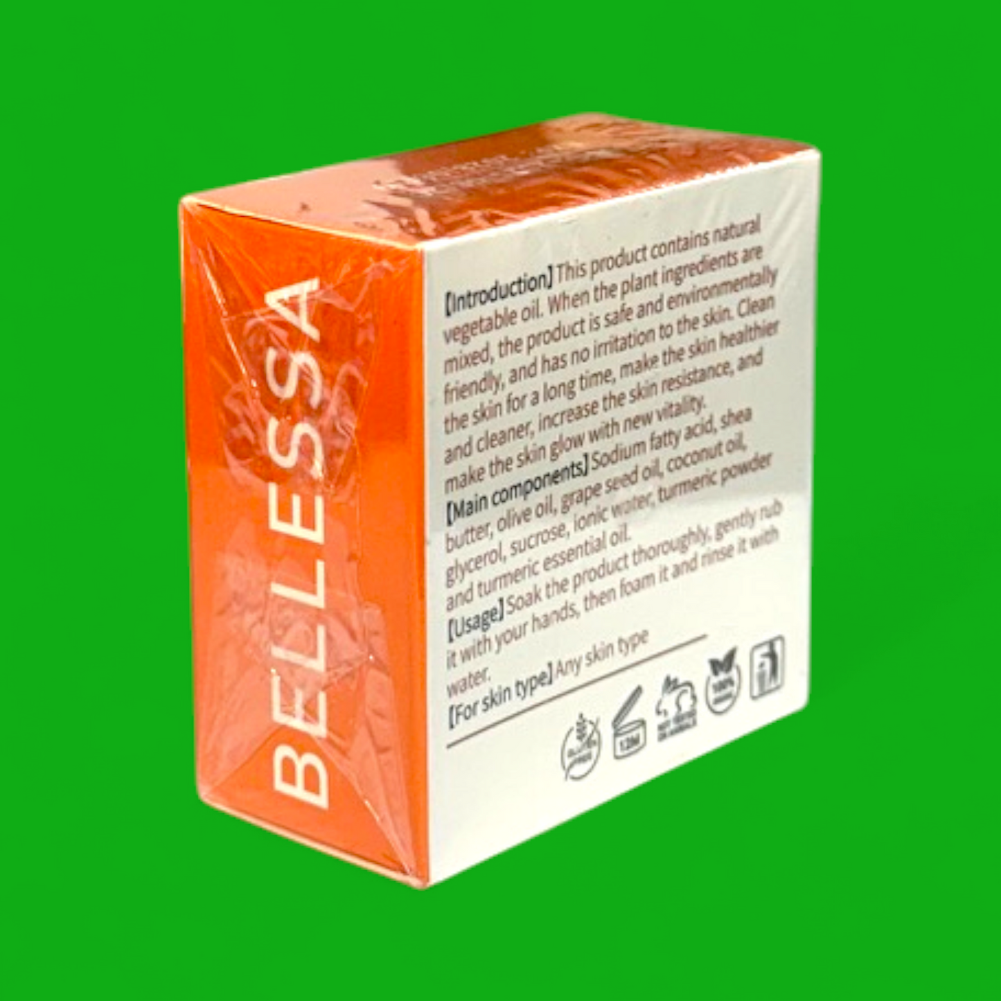 TURMERIC (CURCUMA) PLANT ESSENTIAL OIL SOAP 100 GR