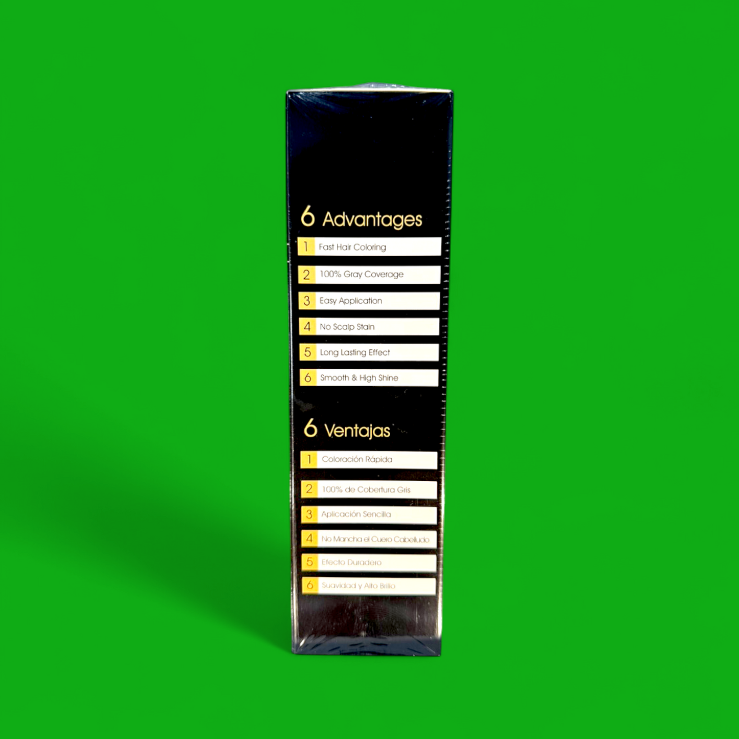 ETERNAL HAIR DYE SHAMPOO BLACK 400 ML.