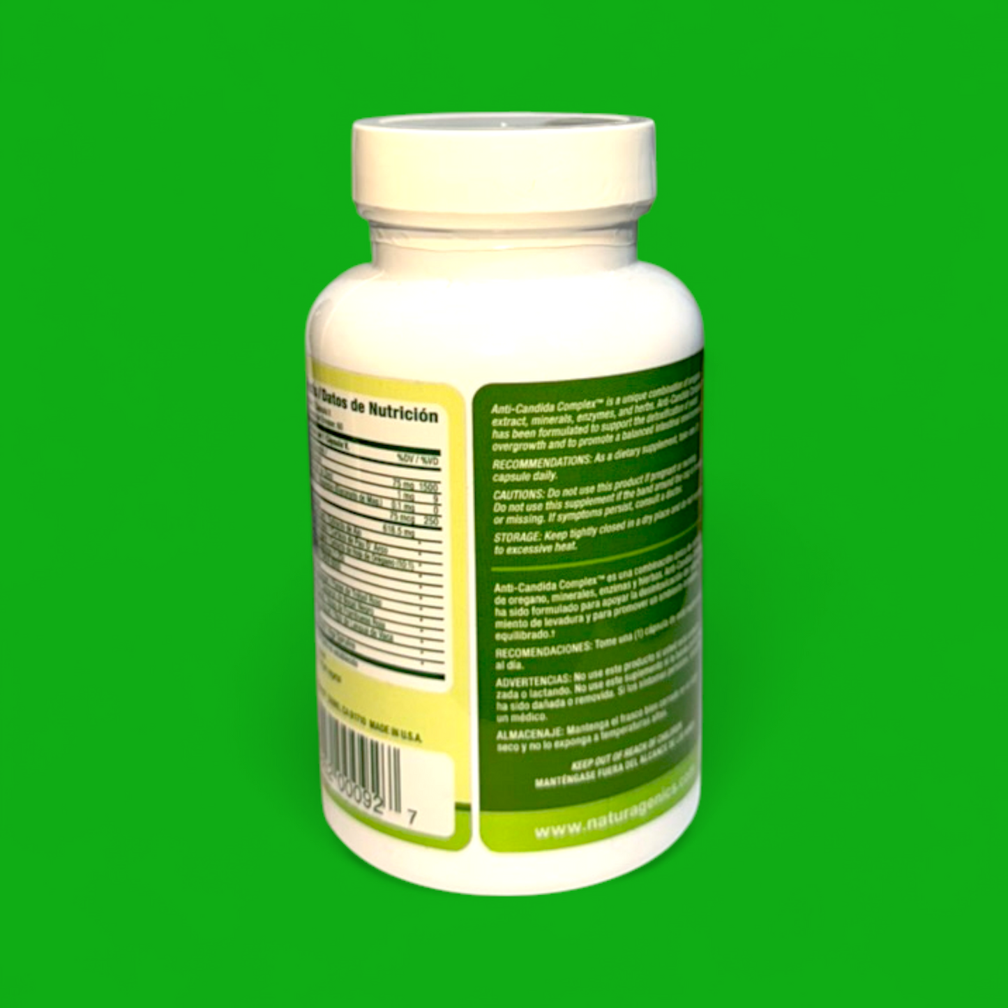 ANTI-CANDIDA COMPLEX 60 CAPSULES