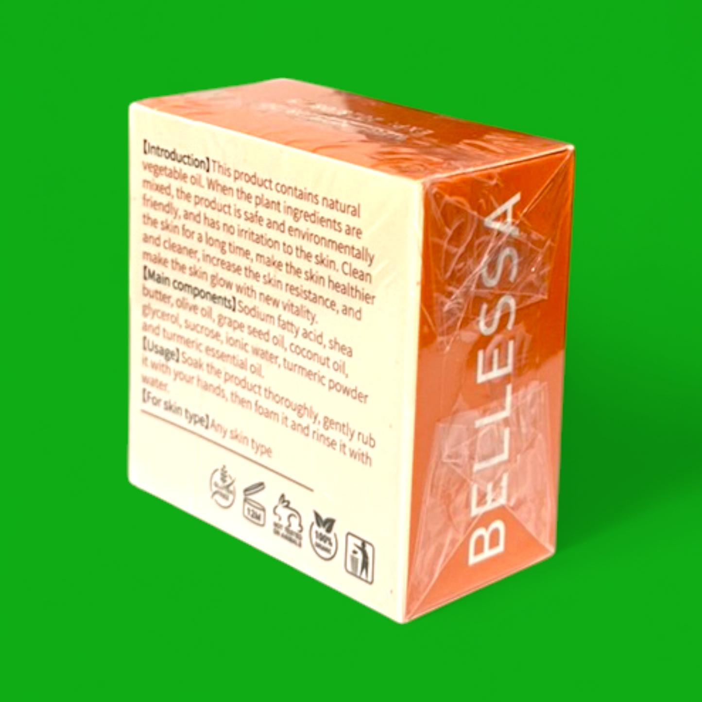 TURMERIC (CURCUMA) PLANT ESSENTIAL OIL SOAP 100 GR