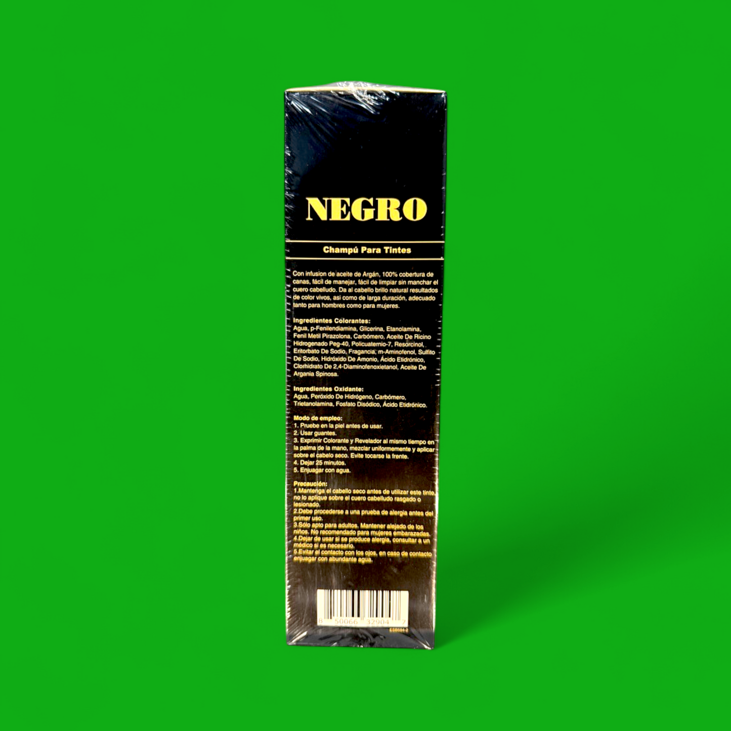 ETERNAL HAIR DYE SHAMPOO BLACK 400 ML.