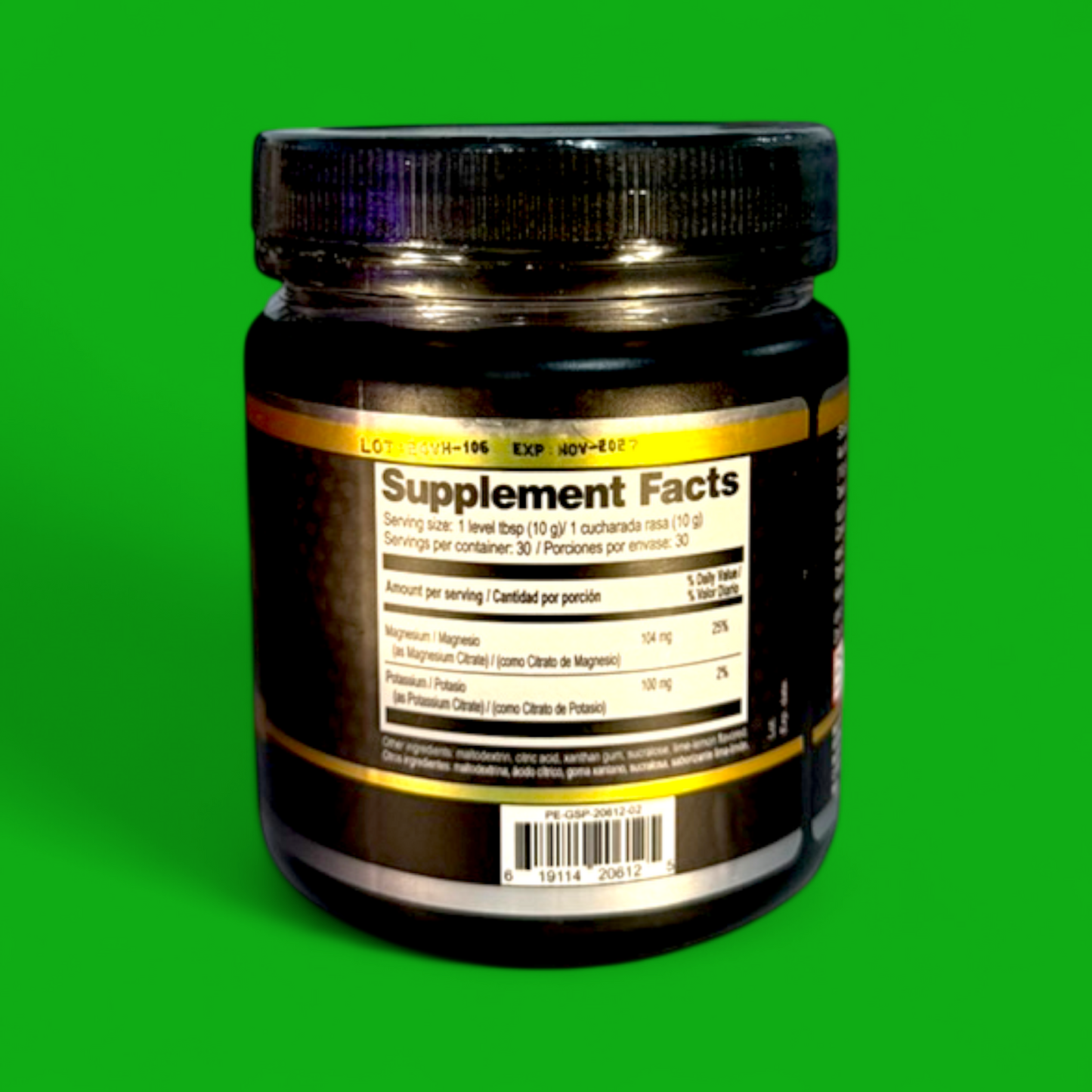 MAGNESIUM POTASSIUM CITRATE POLVO SOLUBLE 10.5 OZ(PLANTIMEX)