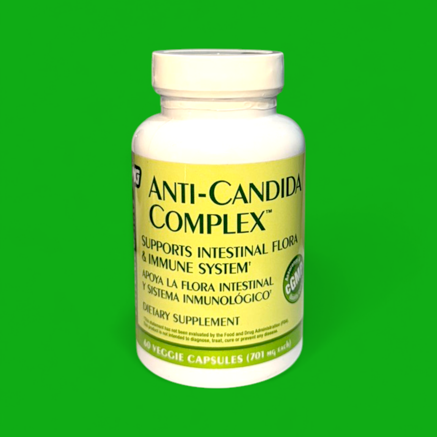 ANTI-CANDIDA COMPLEX 60 CAPSULES
