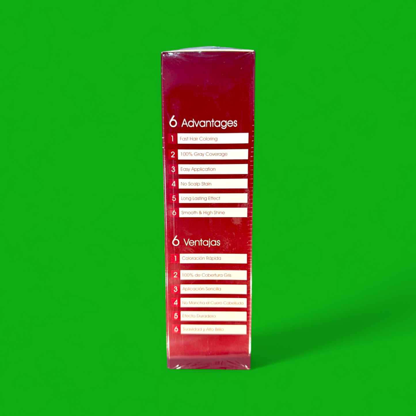 ETERNAL HAIR DYE SHAMPOO WINE RED 400 ML.