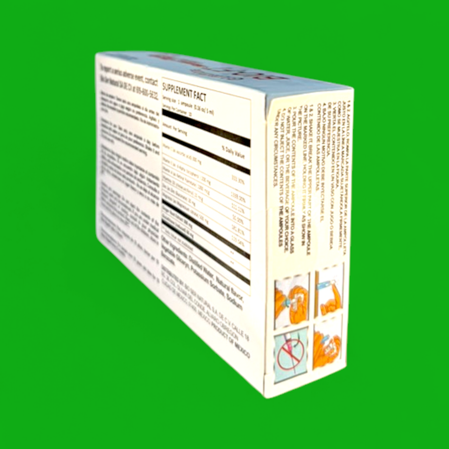 GLUTATHIONE BIO-FT 10 AMPOLLETAS SOLUCION INGERIBLE