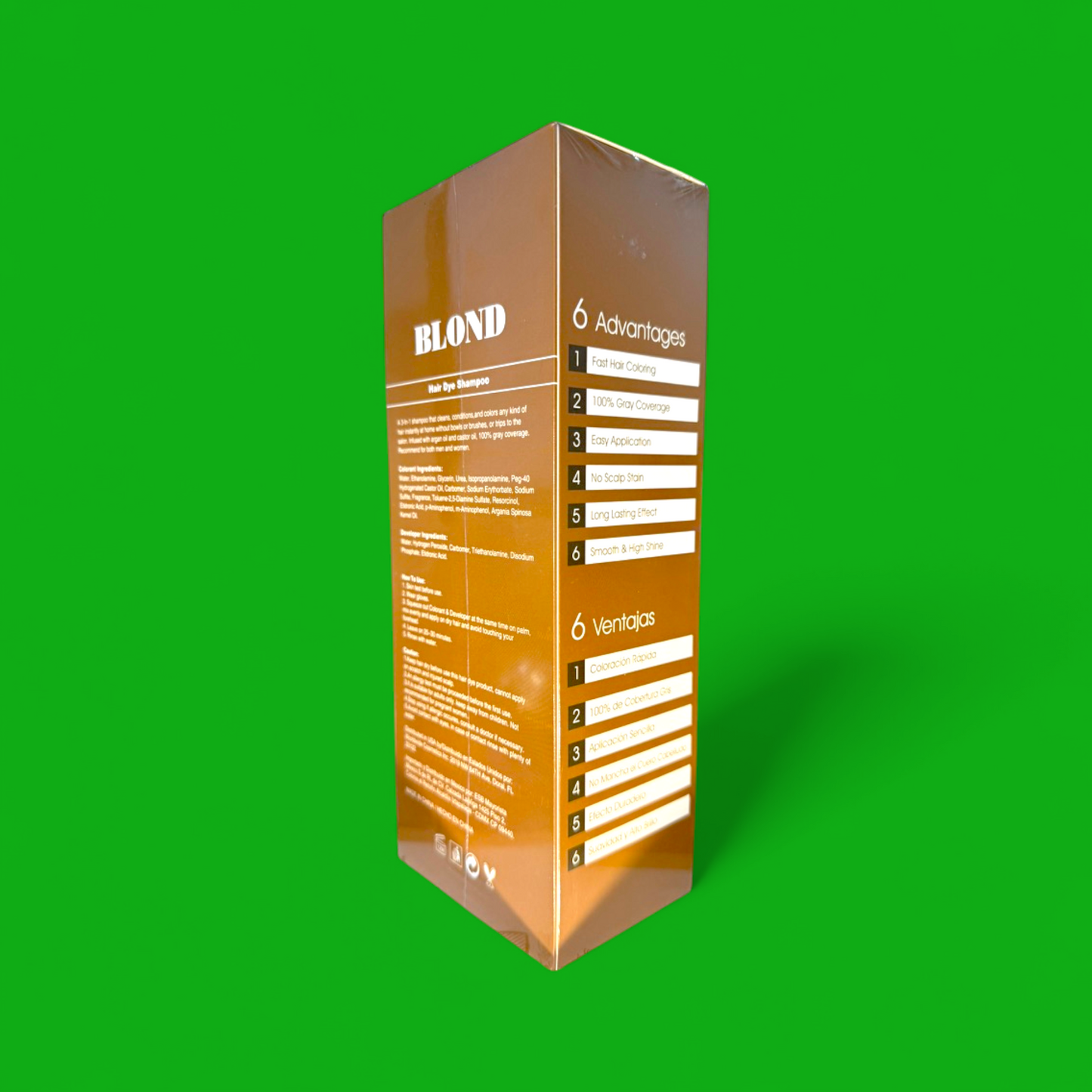 ETERNAL HAIR DYE SHAMPOO BLOND 400 ML