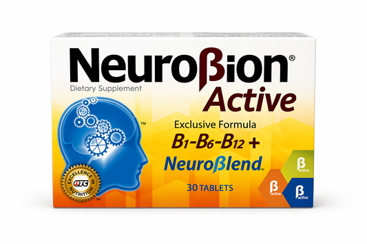 Neurobion Active – Complejo B 30 Tabletas