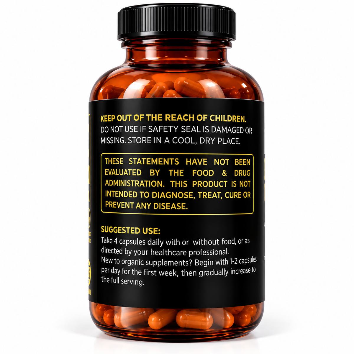 Beef Liver Grass-Fed 750 mg 120 Cápsulas