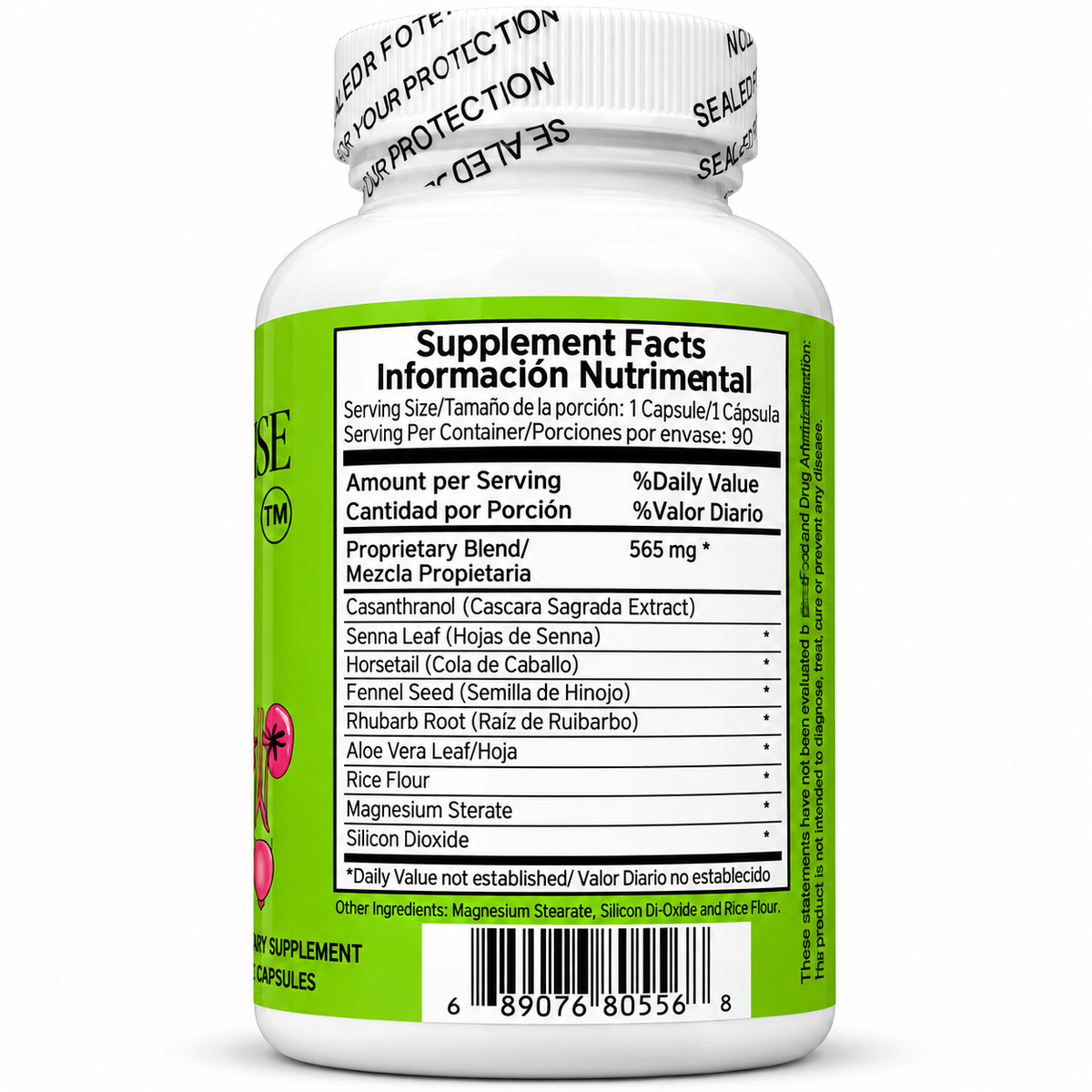 Total Cleanse Fórmula Natural 90 Cápsulas
