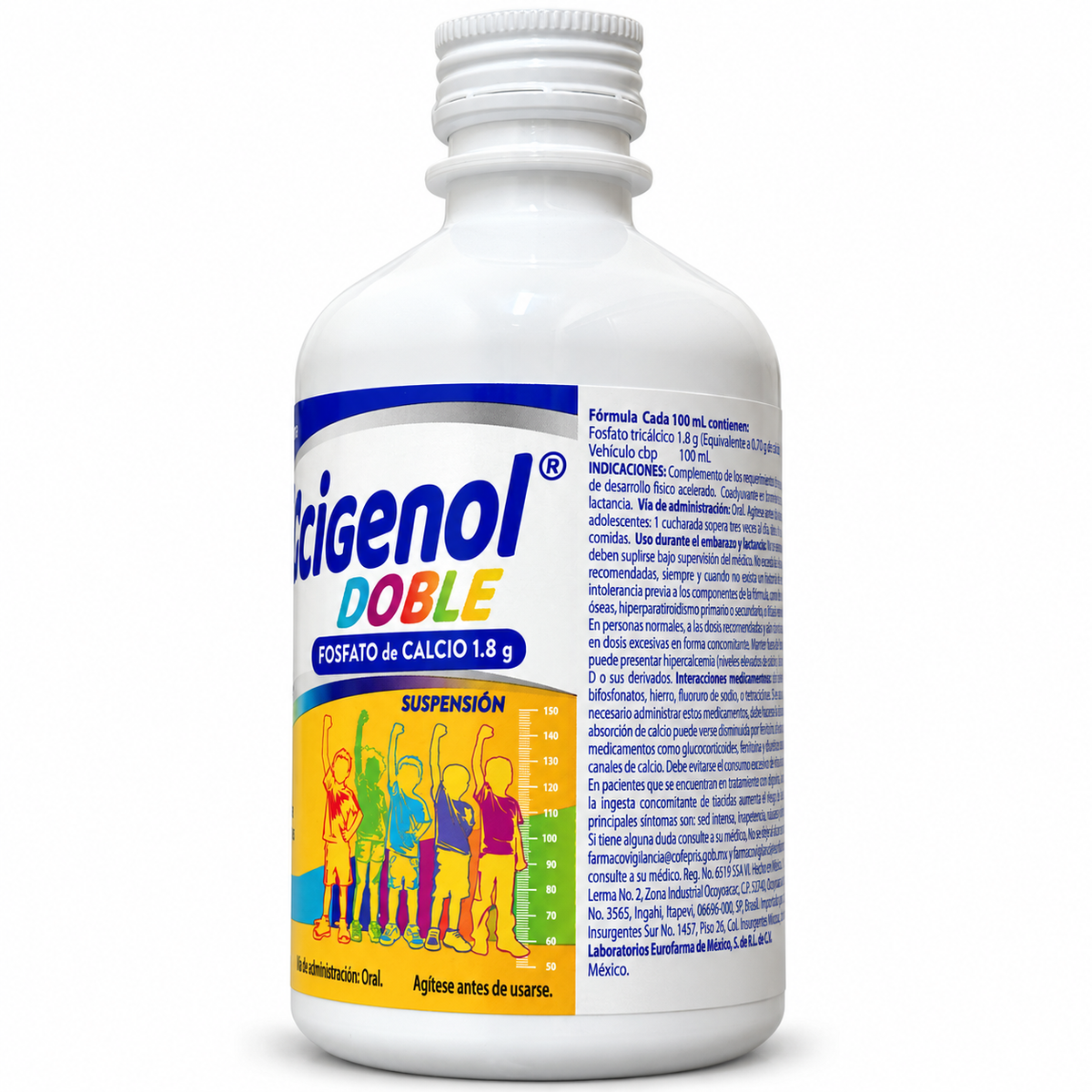 Calcigenol Doble Suspensión 340 ml